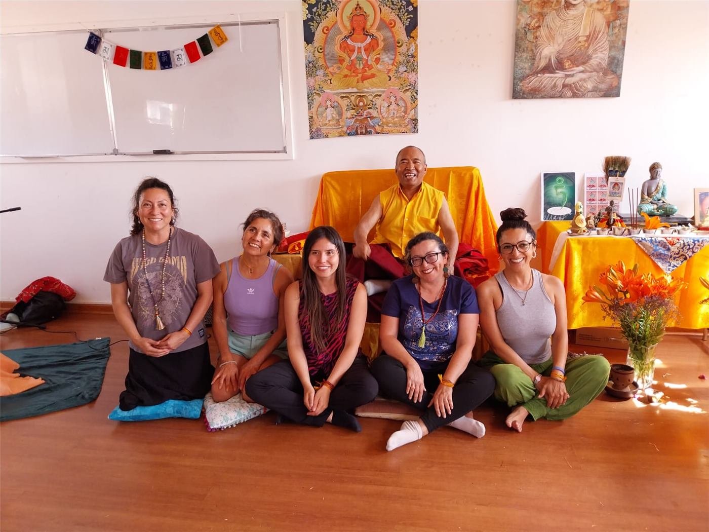 Retiro budista en La Serena junto al Venerable Khenpo Phuntsok Tanzin Rinpoche